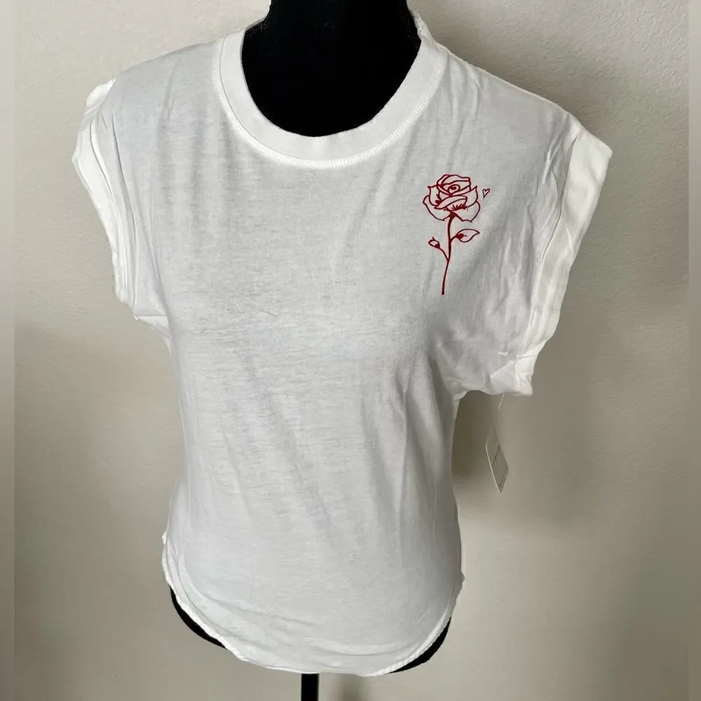 NWT Free People Go-To Graphic Bodysuit